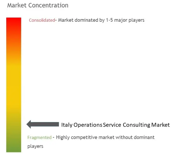 Italy Operations Service Consulting Market Concentration